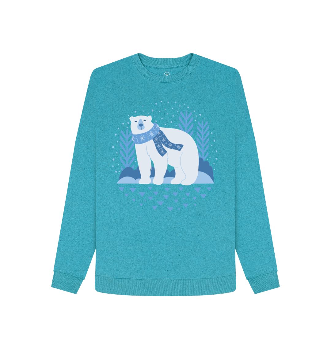 Ocean Blue Polar Bear Remill Sweatshirt