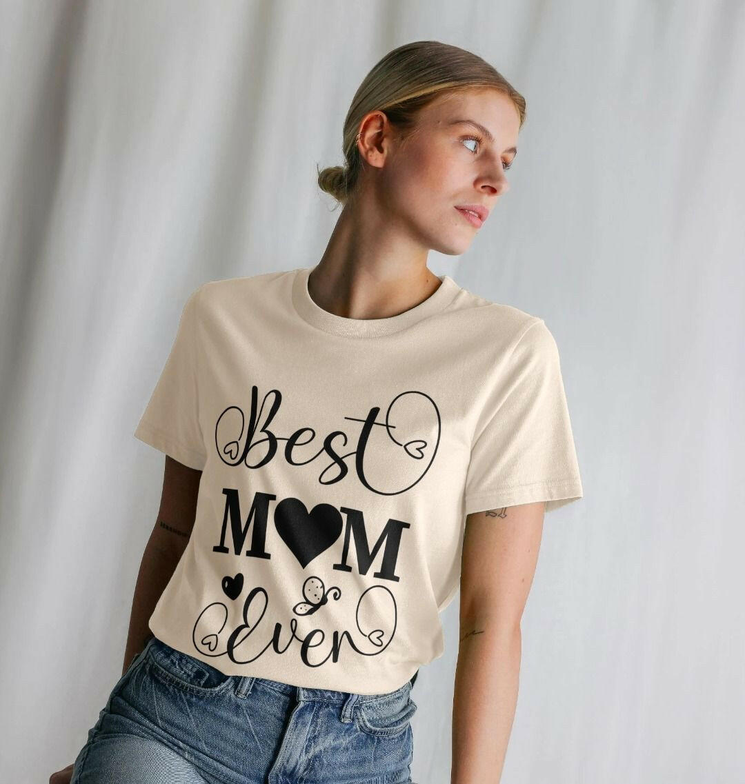 Best Mum Ever heart Tee.