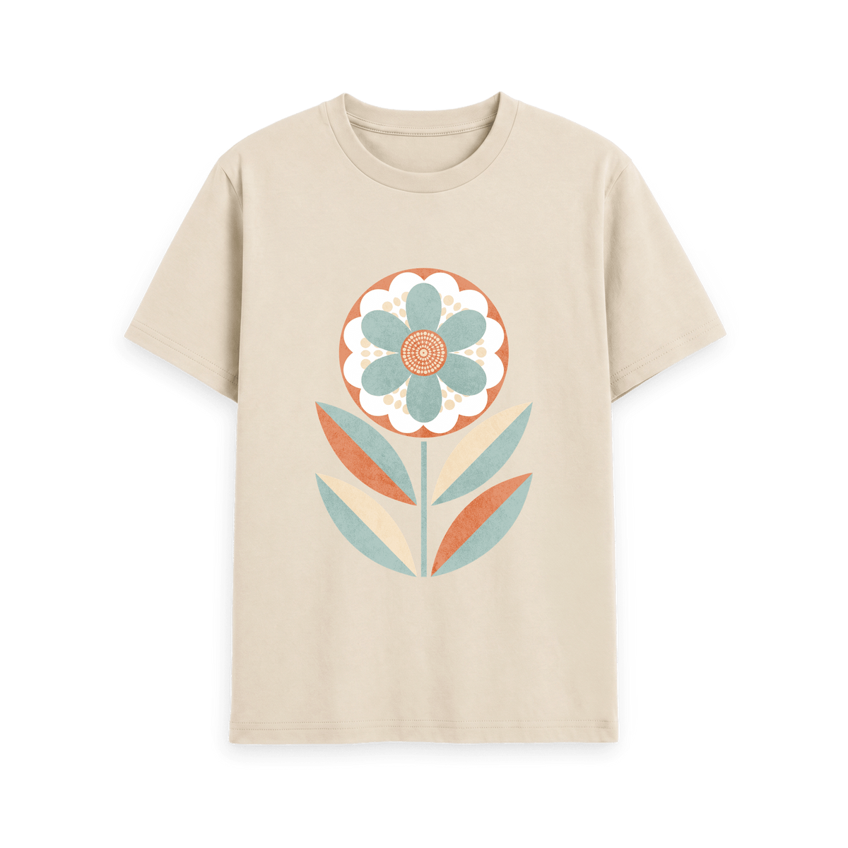 Oat Printed T-shirt Front