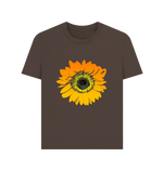 Chocolate Pretty Sunflower Tee