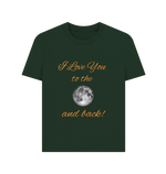 Evergreen I Love You To The Moon And Back Tee