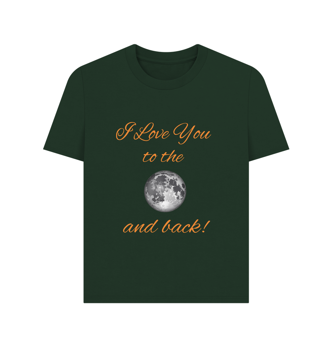 Evergreen I Love You To The Moon And Back Tee