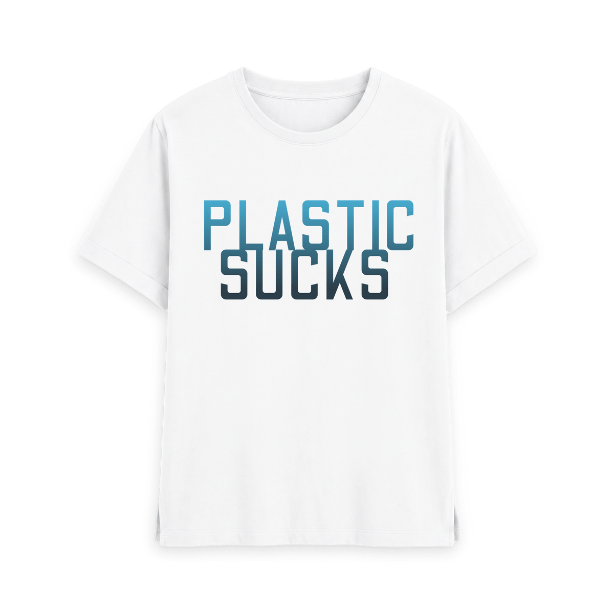 White Printed T-shirt Front