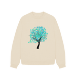 Oat Love Tree Oversized Jumper