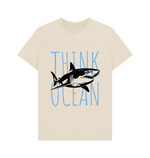 Think Ocean Tee featuring Love Your Swagger design, perfect for ocean lovers embracing stylish apparel.