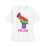 White Printed T-shirt Front