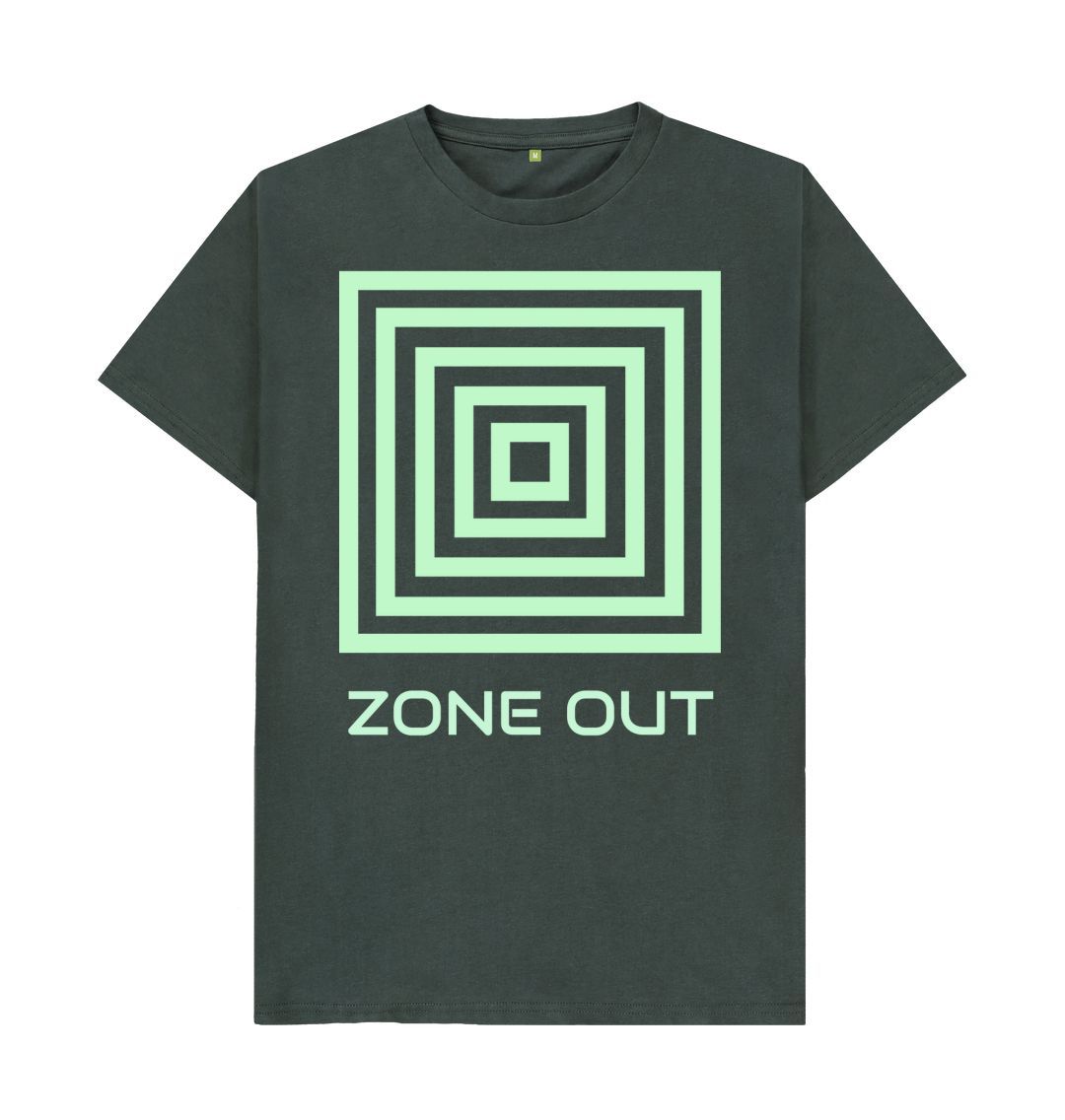 Dark Grey Zone Out Tee