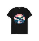 Black Flying Eagle Tee