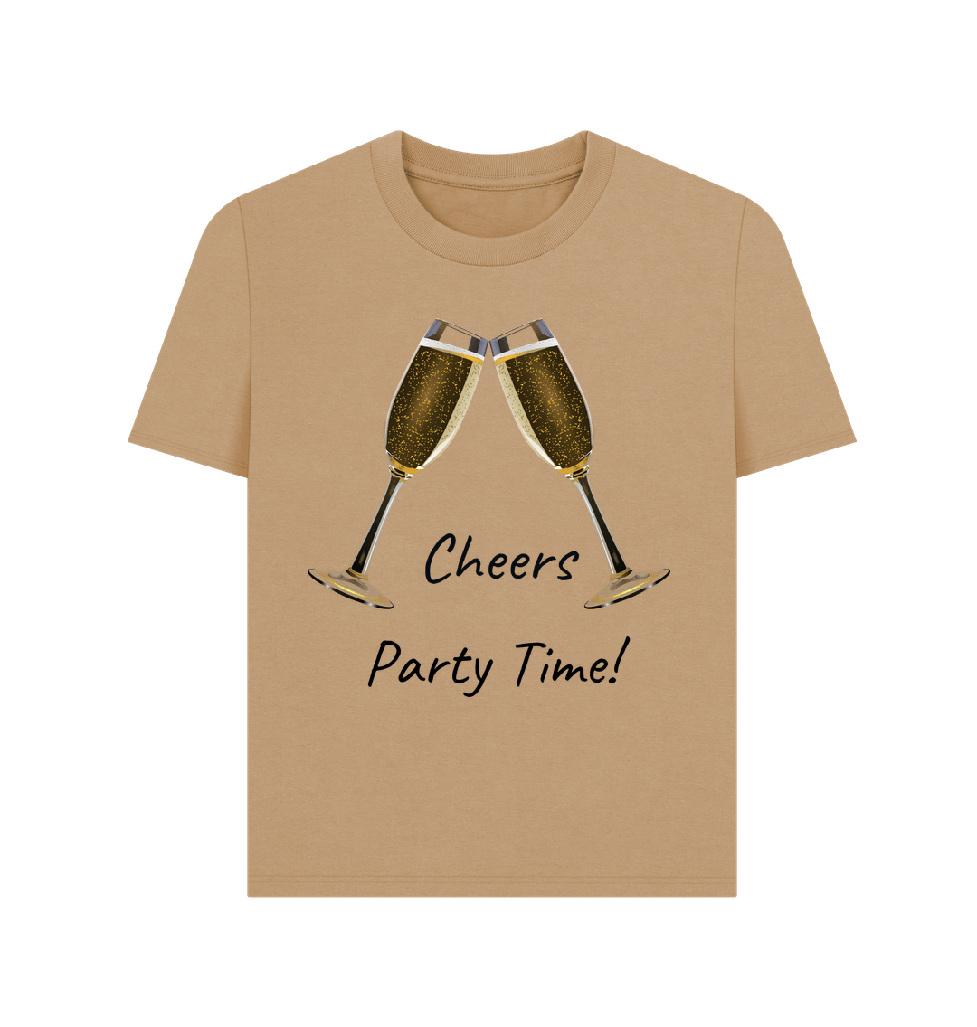 Sand Cheers Christmas Party Time Tee