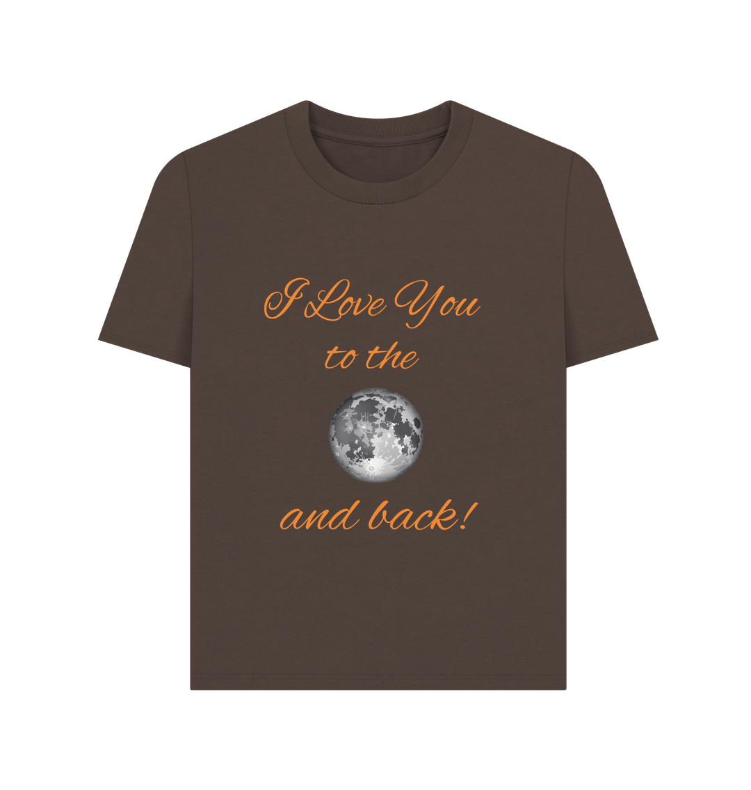 Chocolate I Love You To The Moon And Back Tee