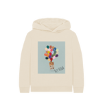 Oat Printed Kids Hoodie Front