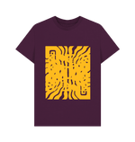 Golden Labyrinth tee showcasing premium quality and stylish Love Your Swagger design for confident fashion lovers