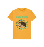 Mustard BE COOL. BE HEDGY TEE