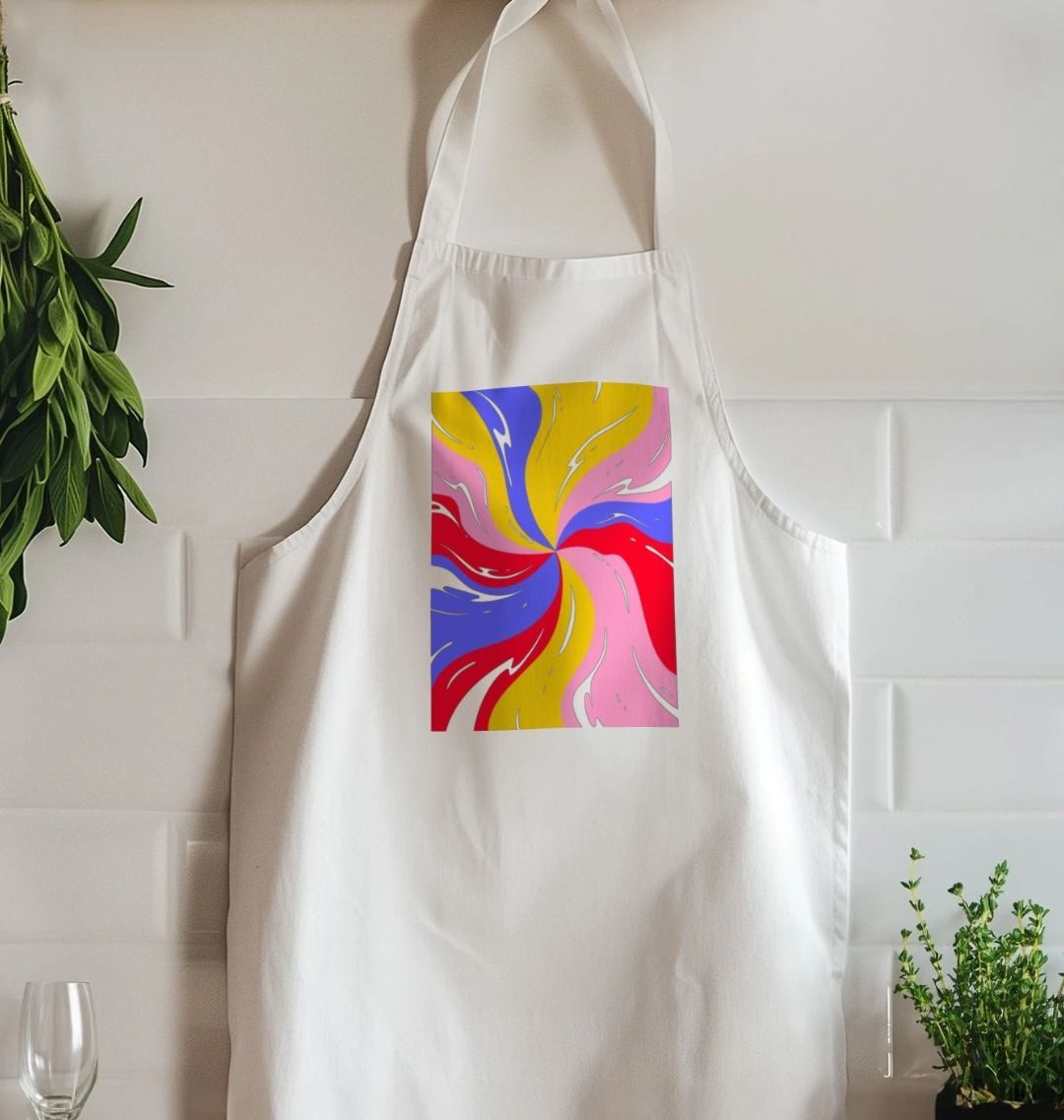 Patterned Apron