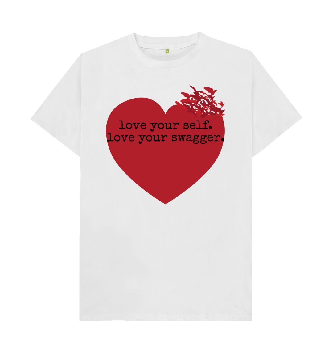 White Love Your Self Tee