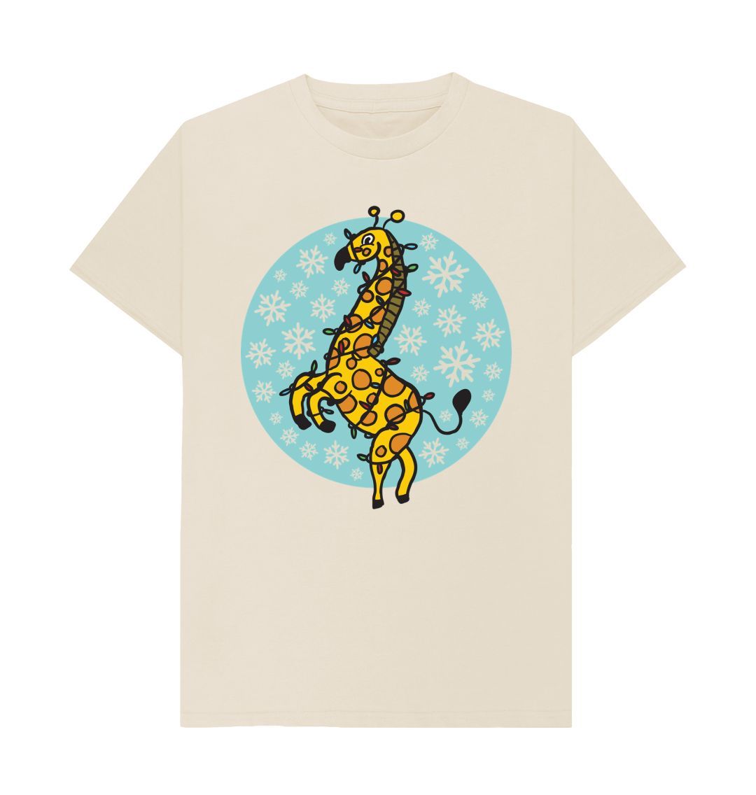 Oat Giraffe Christmas Tee