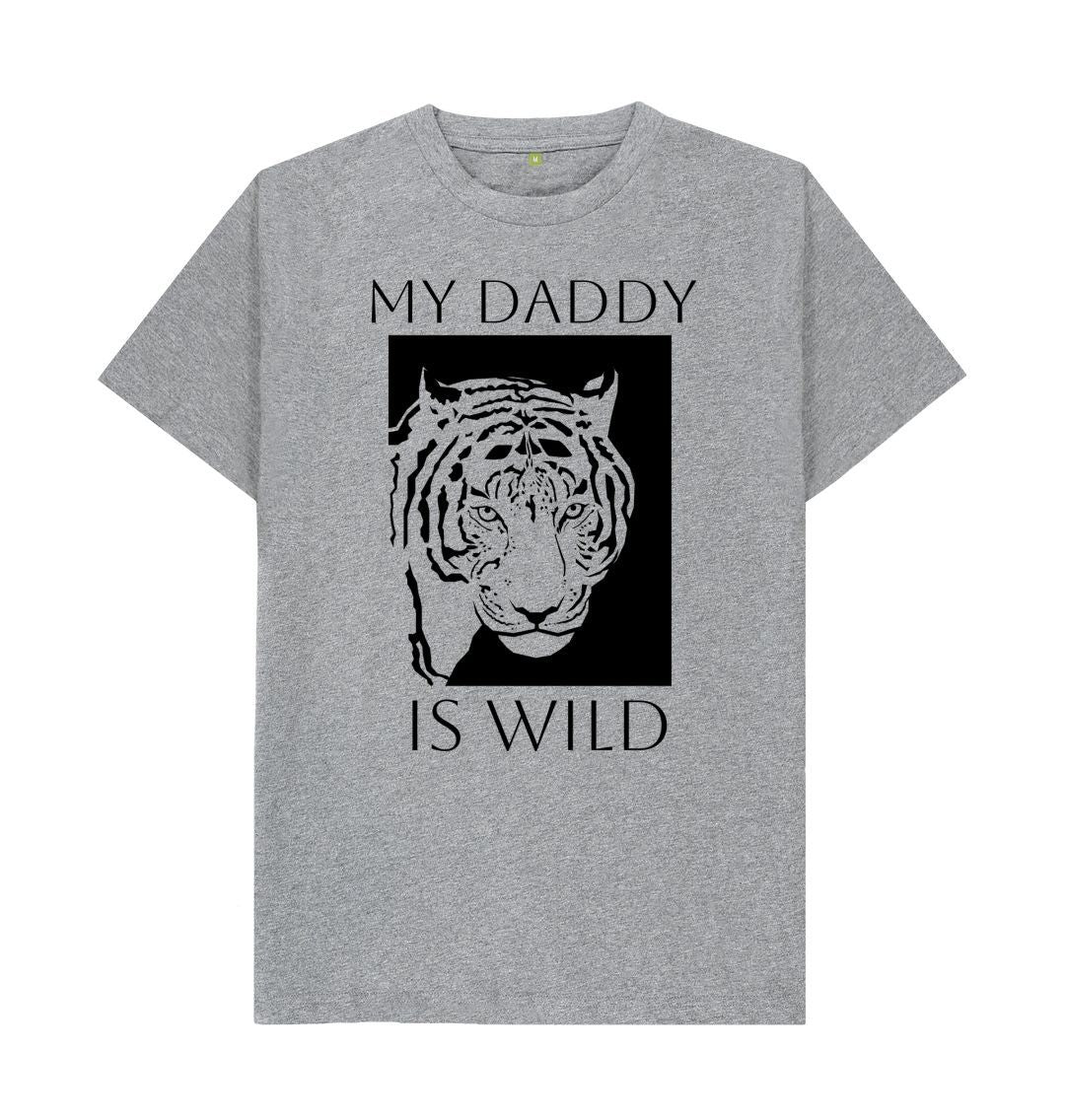 Athletic Grey MY DADDY IS WILD TEE