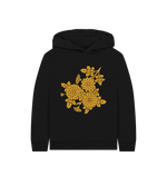 Black Mustard Flowers Hoodie