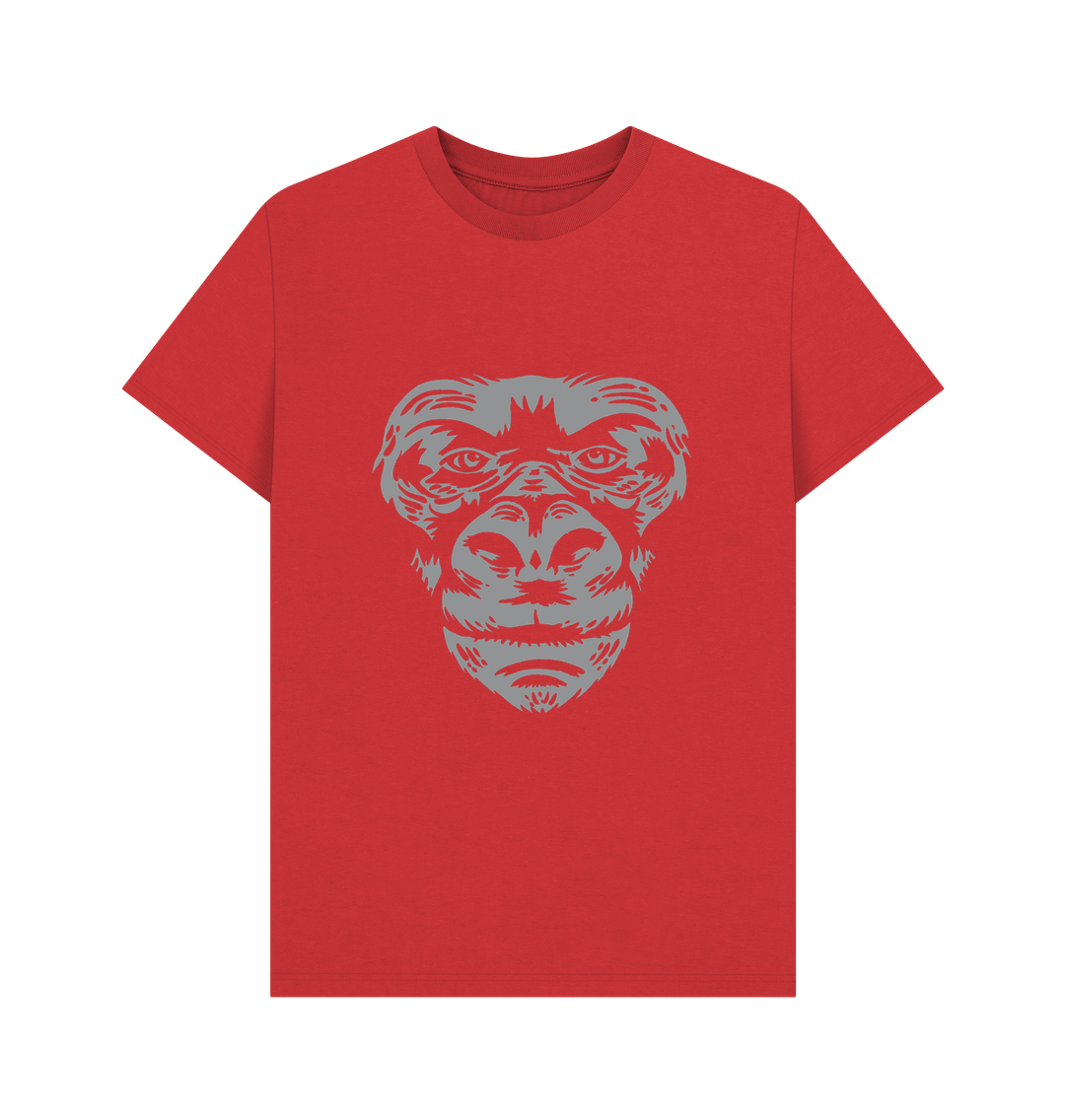 Red Silverback Gorilla Tee