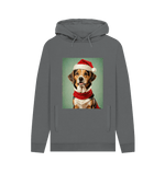 Slate Grey Printed Hoody Front