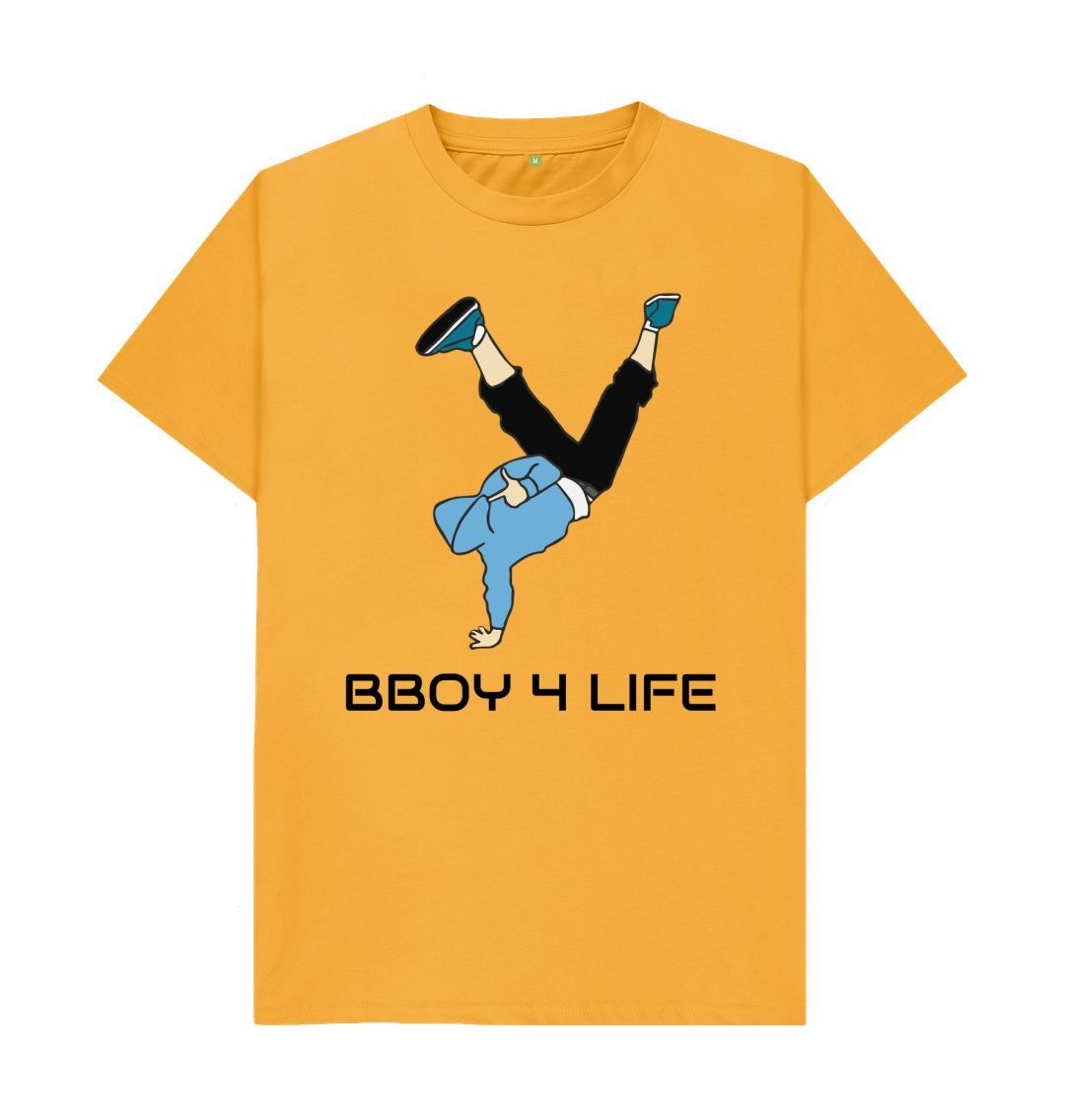 Mustard BBOY 4 LIFE Tee