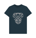 Denim Blue Silverback Gorilla Tee