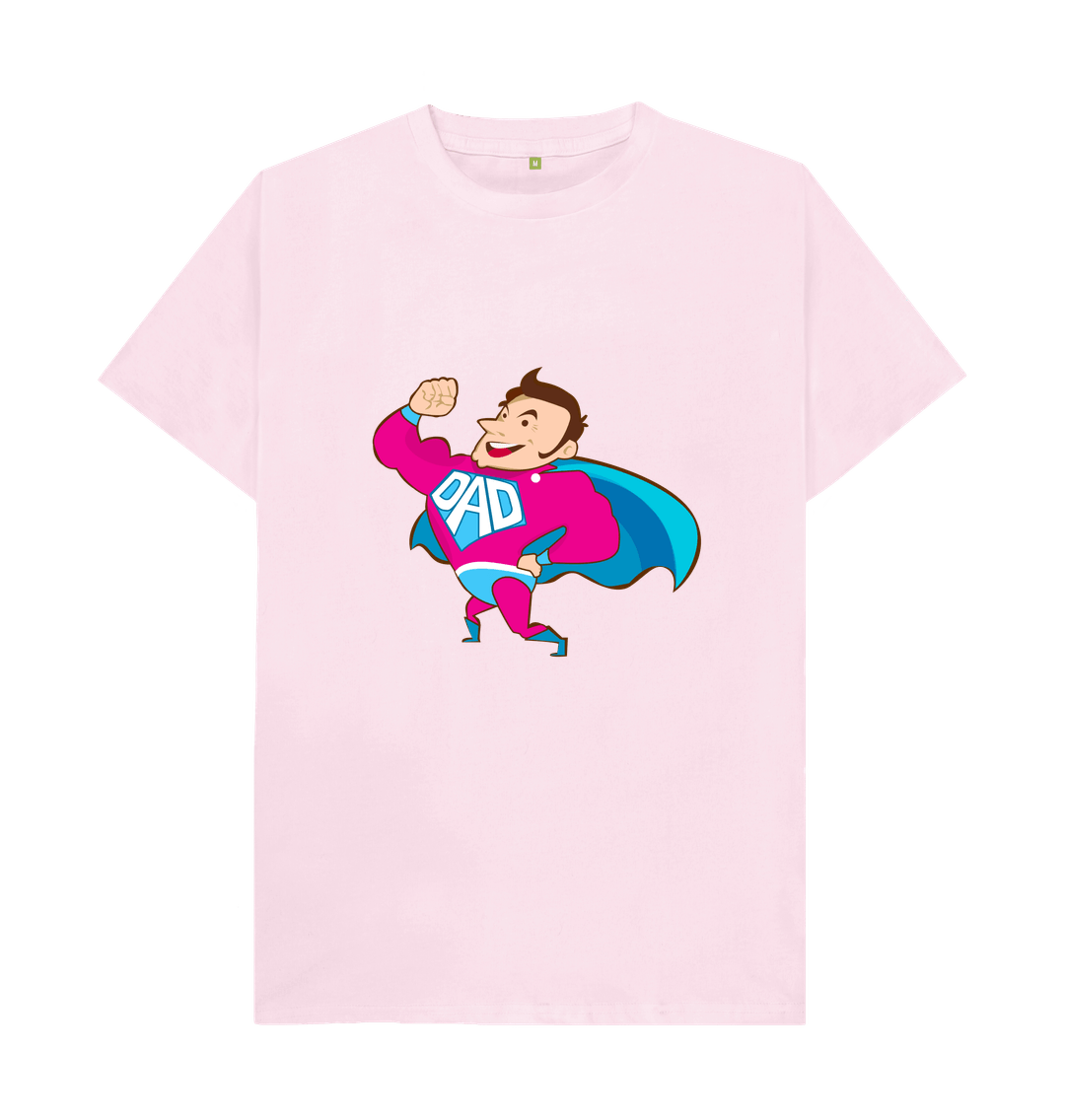 Pink Super Dad Tee