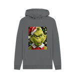 Slate Grey Printed Hoody Front