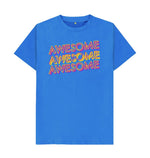 Bright Blue Awesome Tee