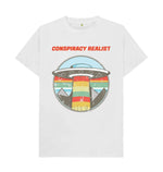 White Conspiracy Realist Tee