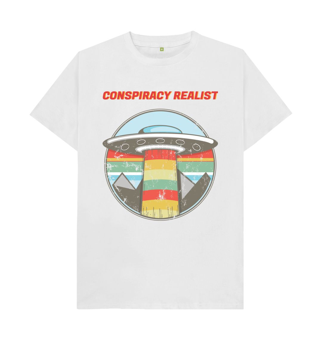 White Conspiracy Realist Tee