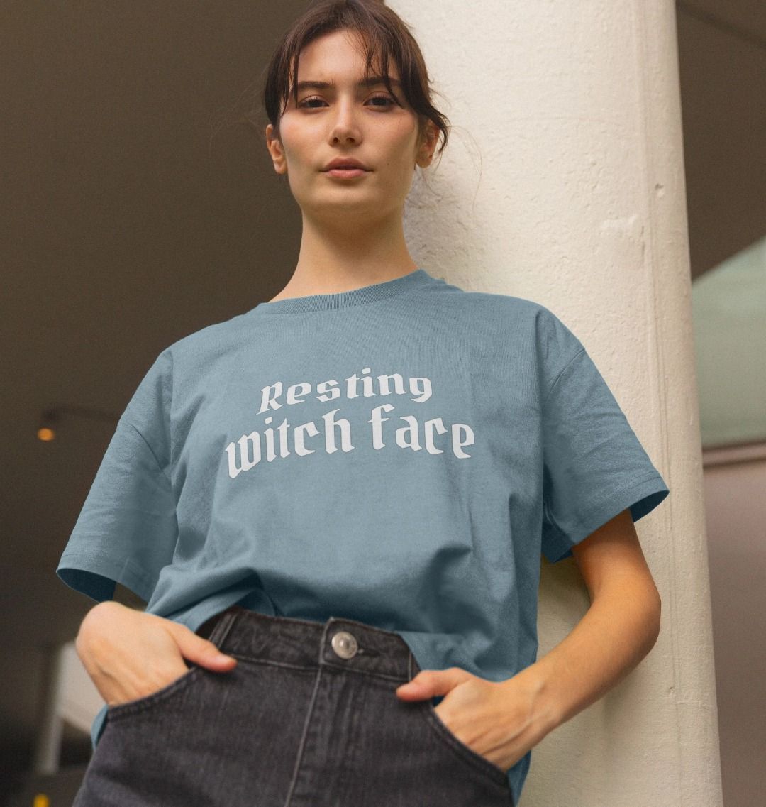 Resting Witch Face Boxy Tee