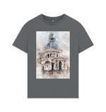 Slate Grey Architecture Oversized Tee