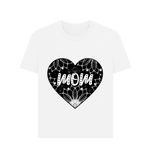 White Printed T-shirt Front