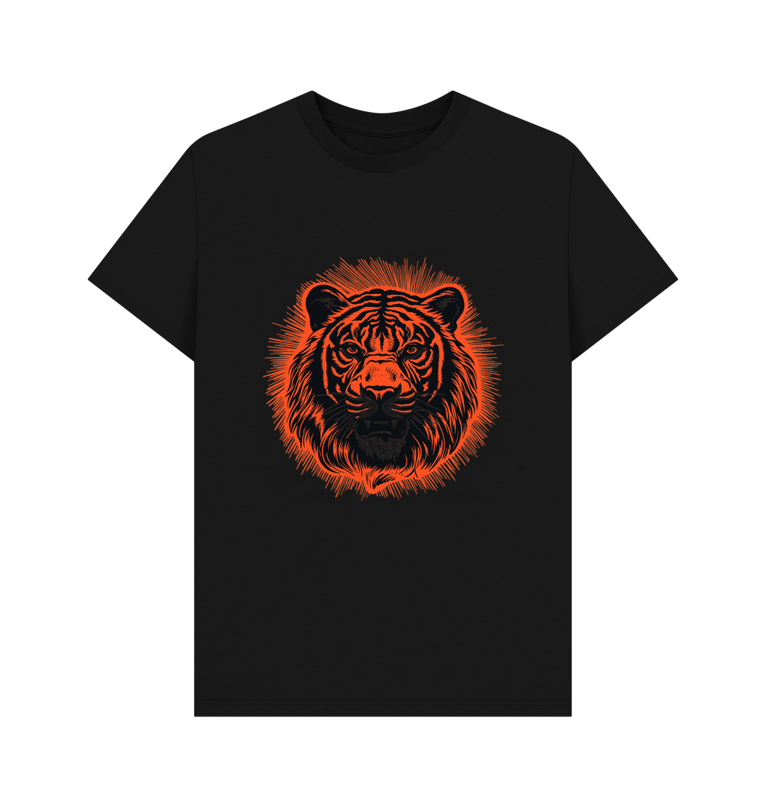 Black Orange Tiger Tee