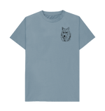 Stone Blue Wolf Tee