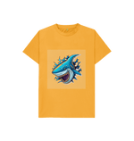 Mustard Blue Shark Tee