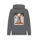 Slate Grey Printed Hoody Front