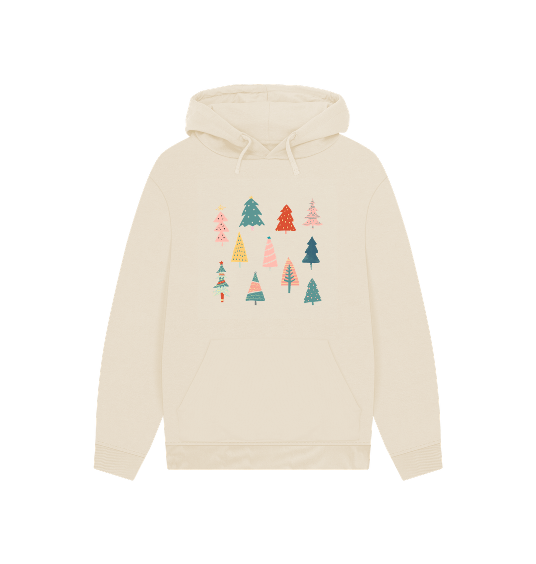 Oat Christmas Trees Unisex Hoodie