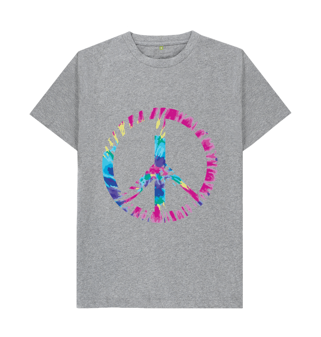 Athletic Grey Peace Out Tee