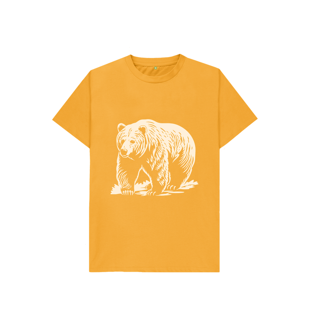 Mustard Bear Tee