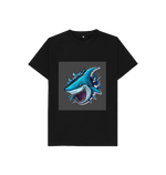 Black Blue Shark Tee