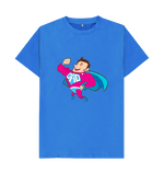 Bright Blue Super Dad Tee