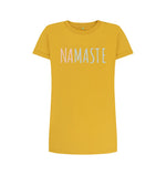 Mustard Namaste Tee Dress