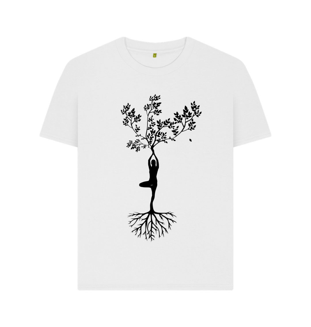 White Yoga Life Tee