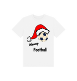 White Merry Football Tee