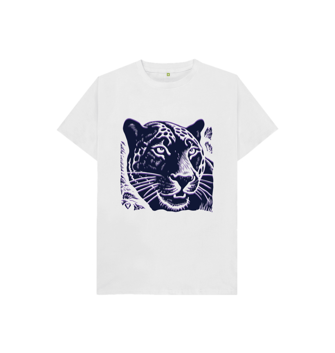 White Wild Tiger Tee