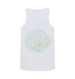 White Seaweed Vest Top