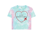 Pastel Tie Dye Printed T-shirt Front