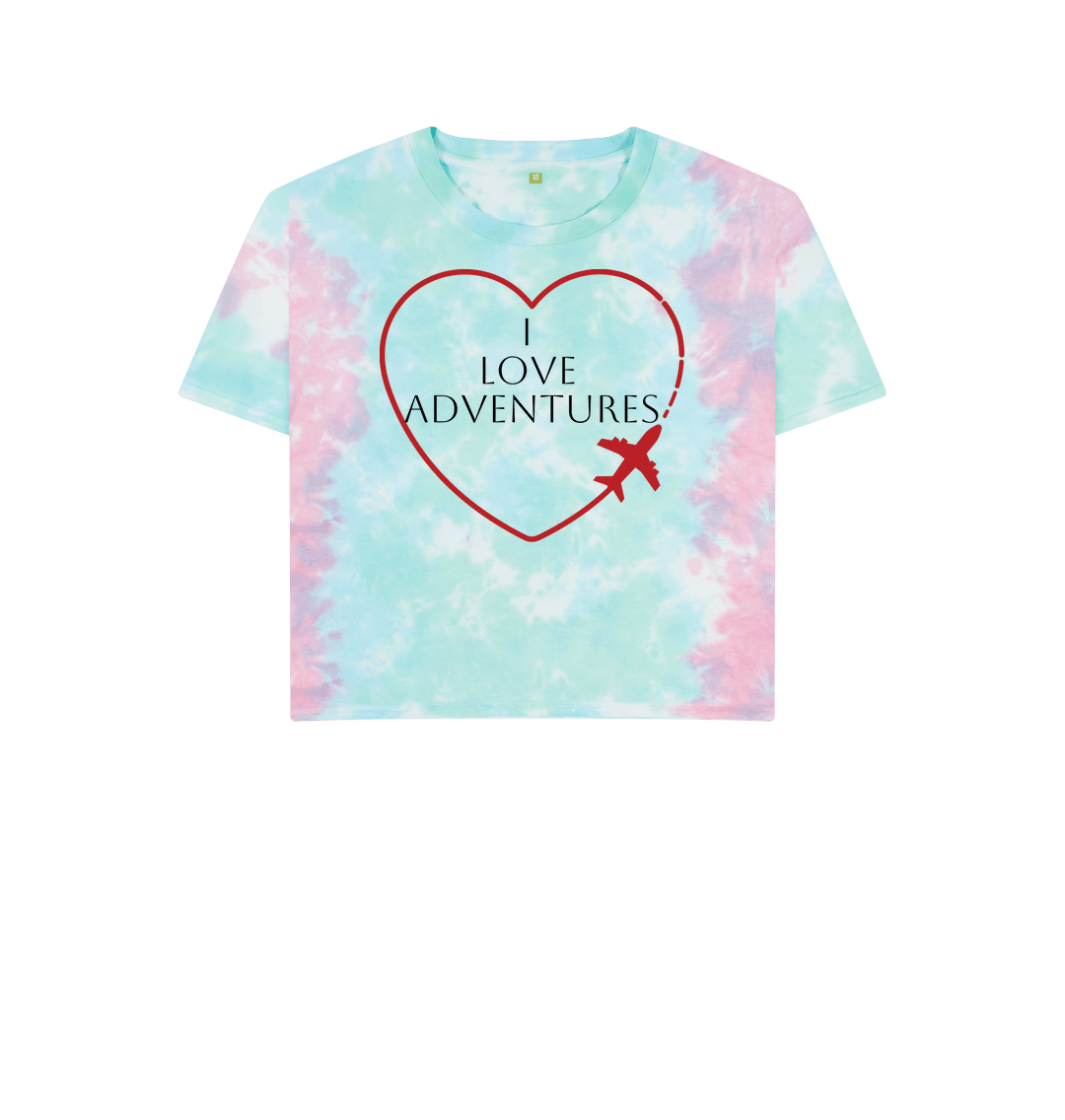 Pastel Tie Dye Printed T-shirt Front